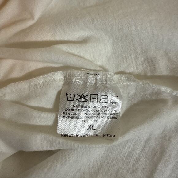 Advocate the Label Women's Short Sleeve The Perfect Pullover Tee Size XL White - Picture 8 of 8